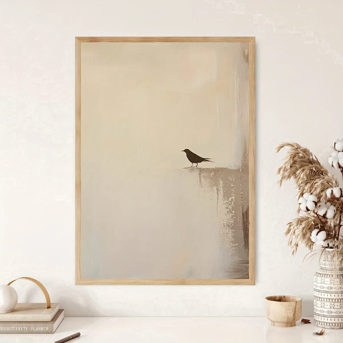 Quiet Perch canvas wall art – KingoDeco