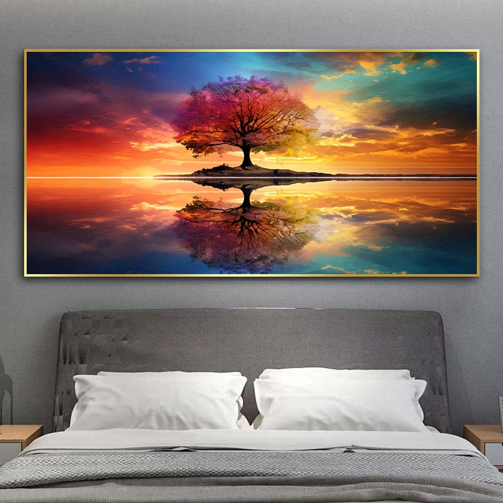 Beautiful Reflection canvas wall art – KingoDeco