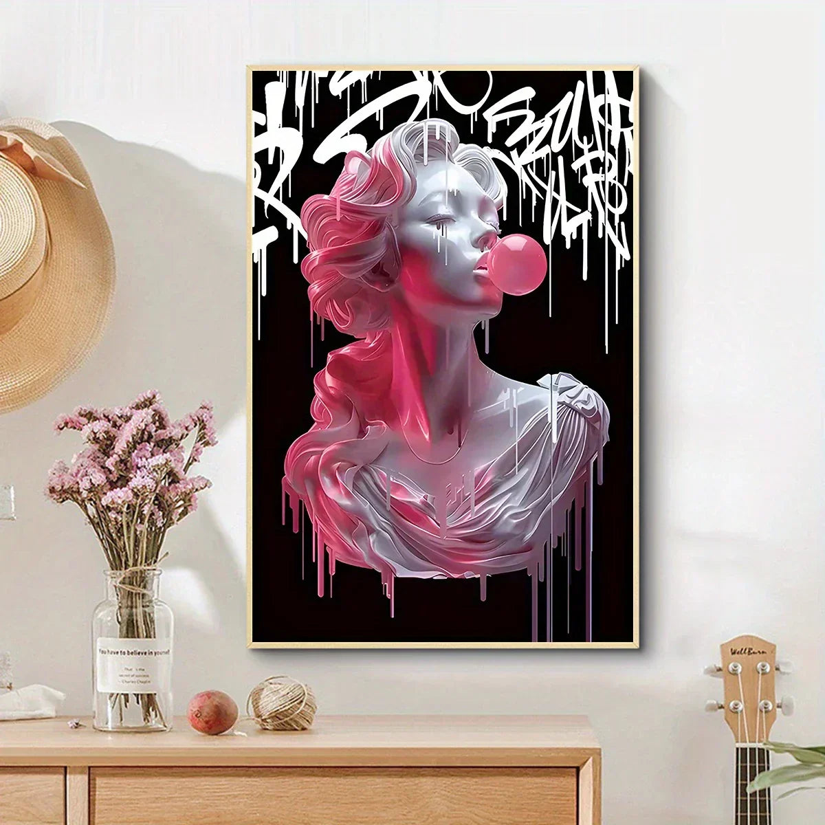 Classical Rebel canvas wall art – KingoDeco