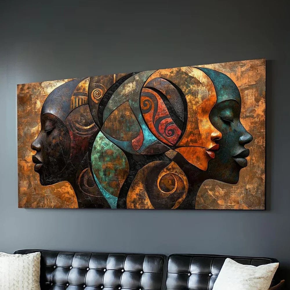 Reflections of Her canvas wall art – KingoDeco