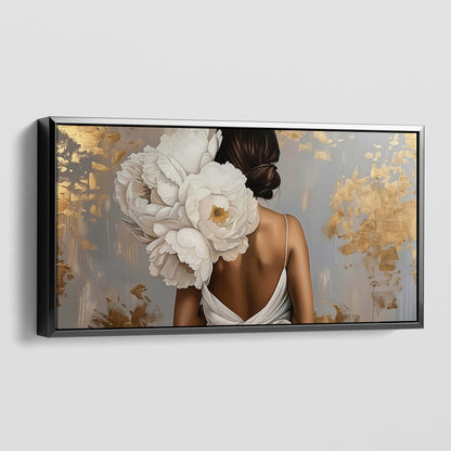 Elegant Back canvas wall art – KingoDeco