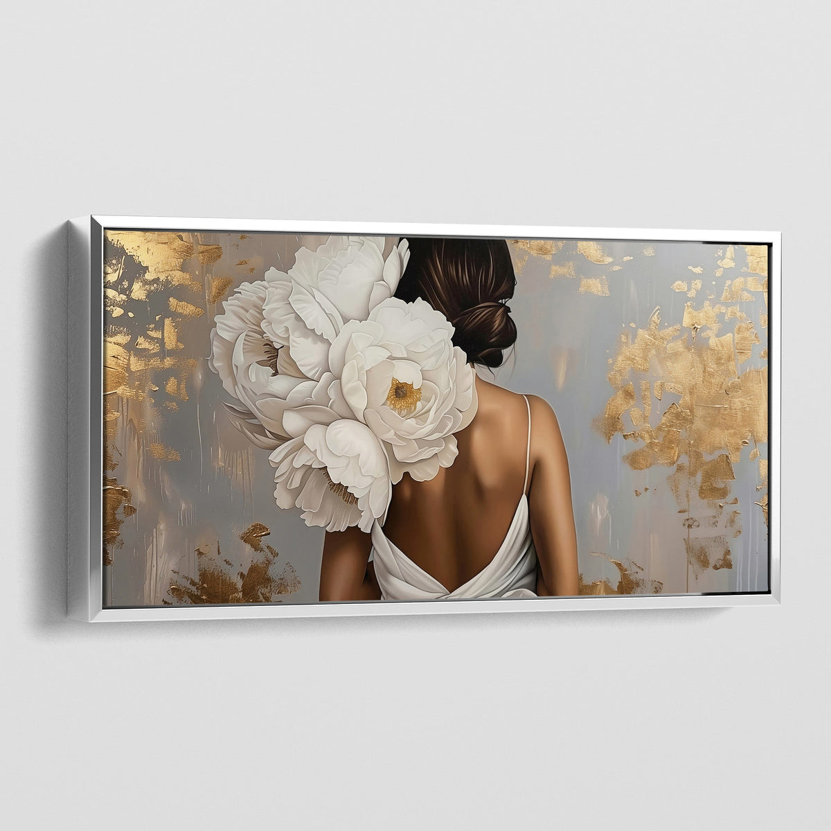 Elegant Back canvas wall art – KingoDeco