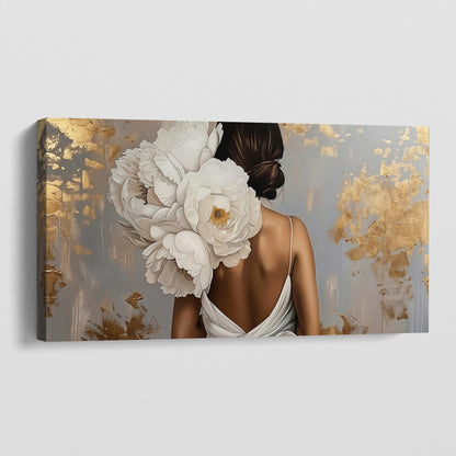 Elegant Back canvas wall art – KingoDeco