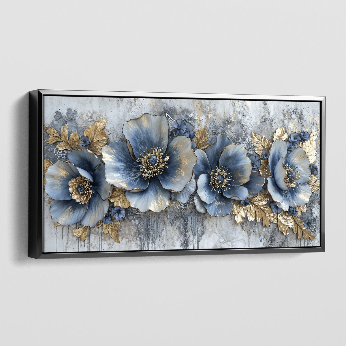 Mystic Blues canvas wall art – KingoDeco