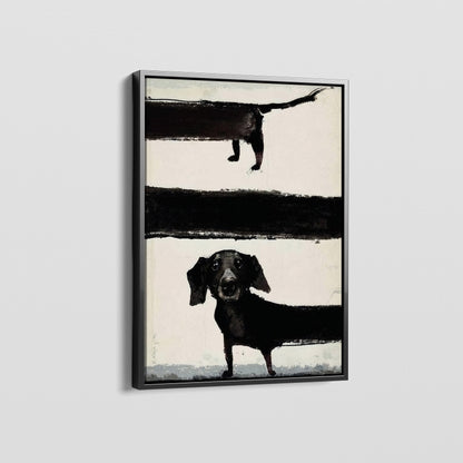 Sausage Dog canvas wall art – KingoDeco