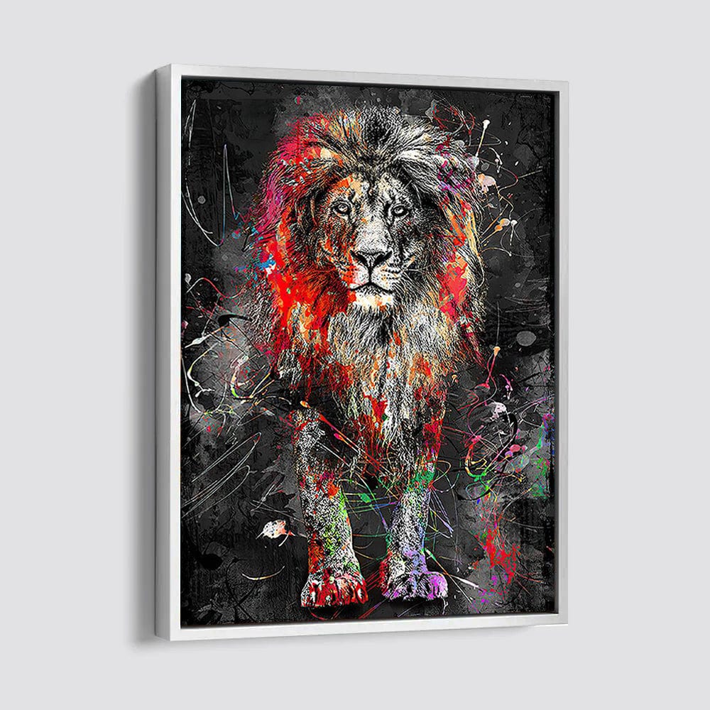 The Fourth Lion canvas wall art – KingoDeco