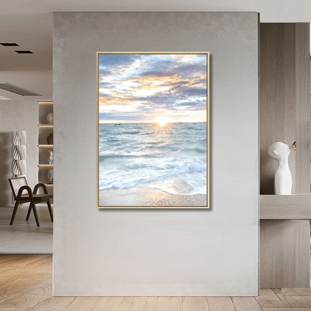 Serene Horizons (Set of 3) canvas wall art – KingoDeco