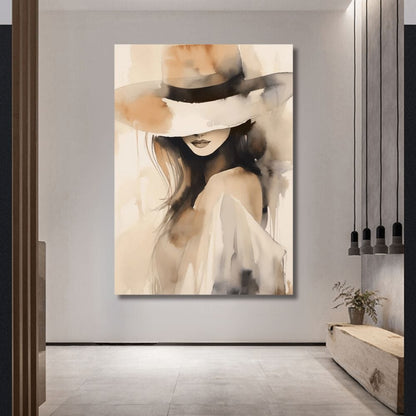 Secret Sophistication canvas wall art – KingoDeco