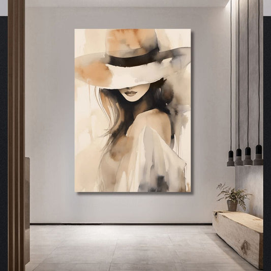 Secret Sophistication canvas wall art – KingoDeco