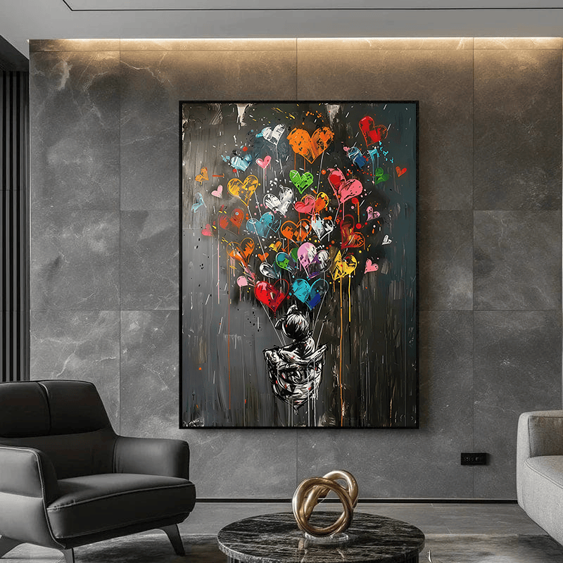 Urban Love canvas wall art – KingoDeco