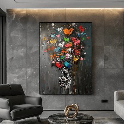 Urban Love canvas wall art – KingoDeco