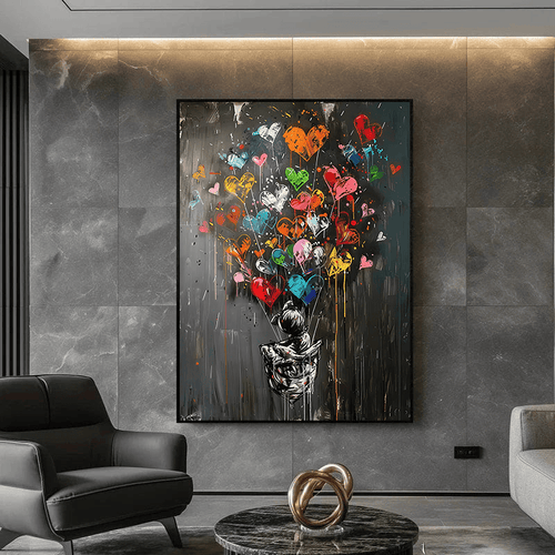 Urban Love canvas wall art – KingoDeco