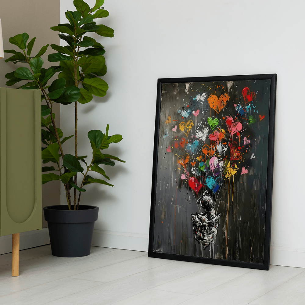 Urban Love canvas wall art – KingoDeco