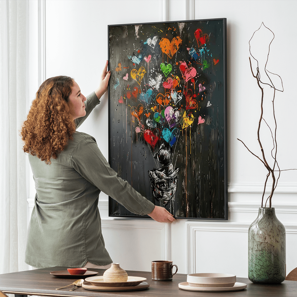 Urban Love canvas wall art – KingoDeco