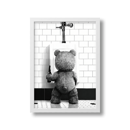 Wee Bear canvas wall art – KingoDeco