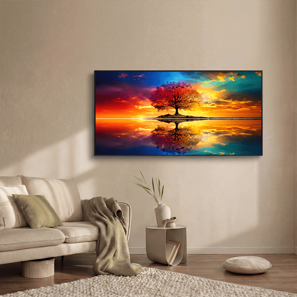 Beautiful Reflection canvas wall art – KingoDeco