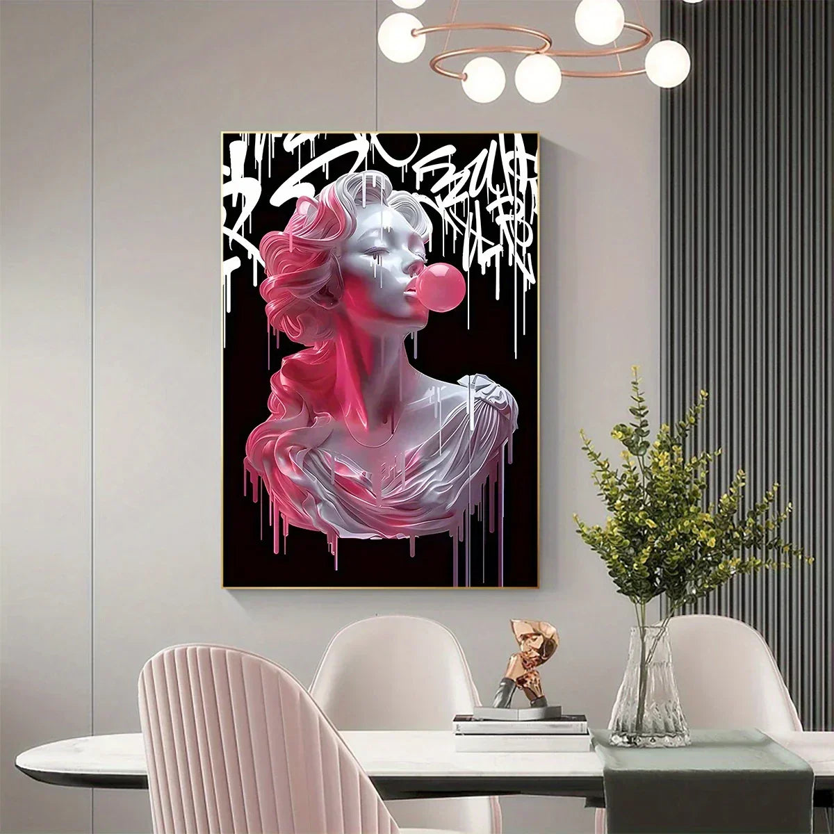 Classical Rebel canvas wall art – KingoDeco