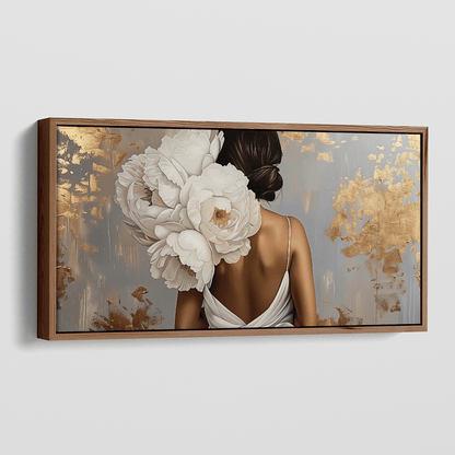 Elegant Back canvas wall art – KingoDeco