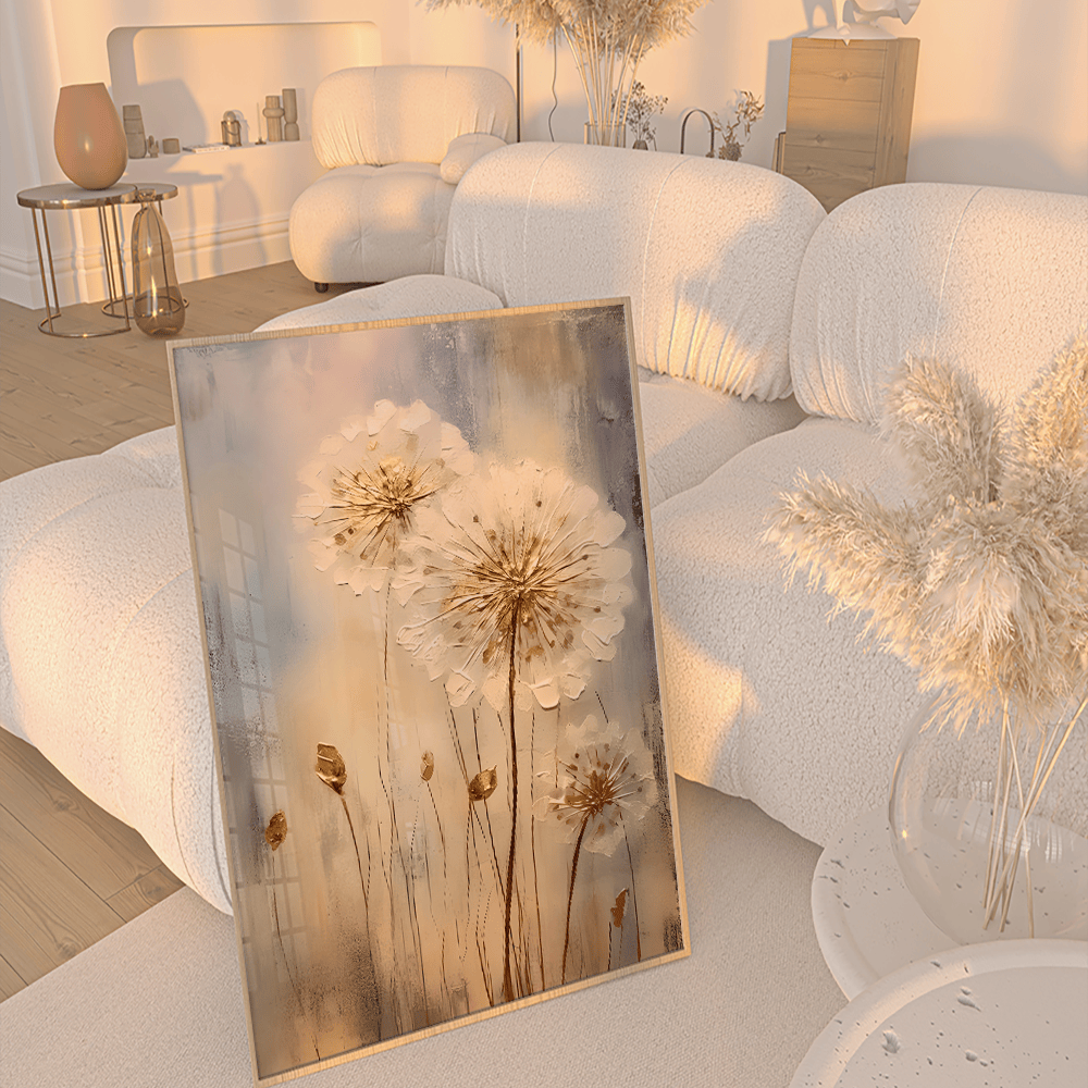 Elegant Dandelions canvas wall art – KingoDeco