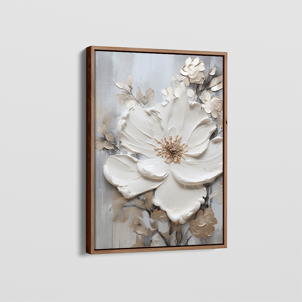 Elegant Petals canvas wall art – KingoDeco