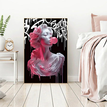 Classical Rebel canvas wall art – KingoDeco