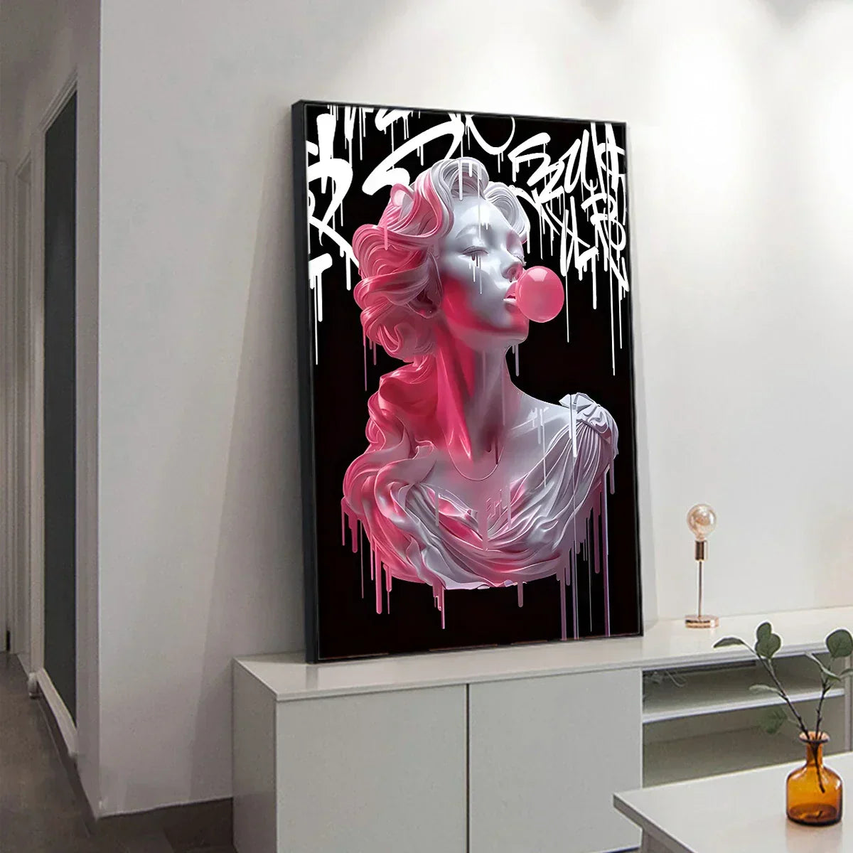 Classical Rebel canvas wall art – KingoDeco