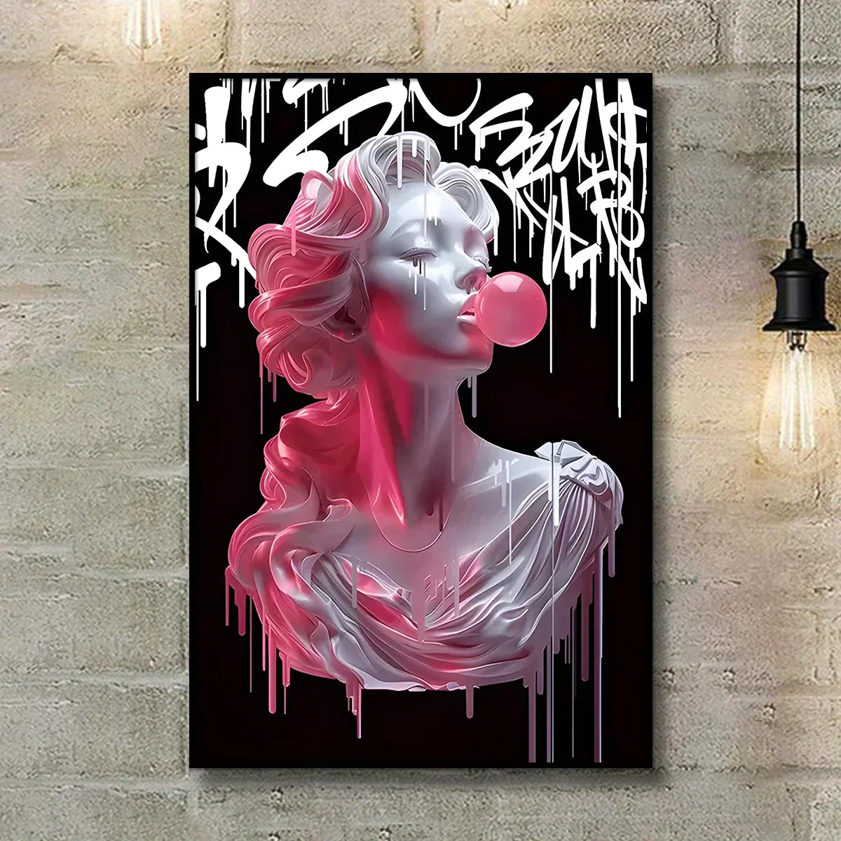 Classical Rebel canvas wall art – KingoDeco