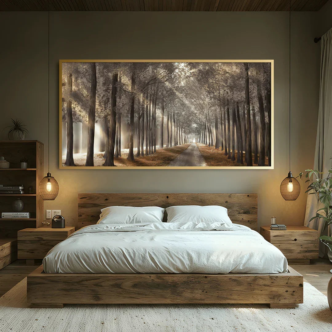 Forest Strolls canvas wall art – KingoDeco