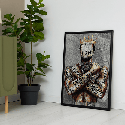 King Mindset canvas wall art – KingoDeco