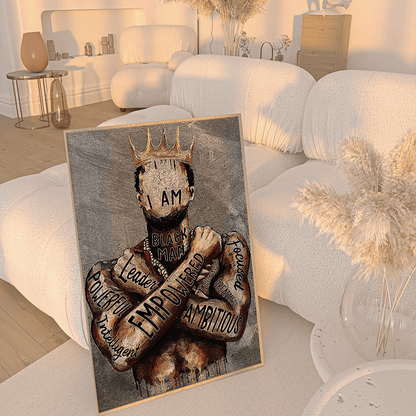 King Mindset canvas wall art – KingoDeco