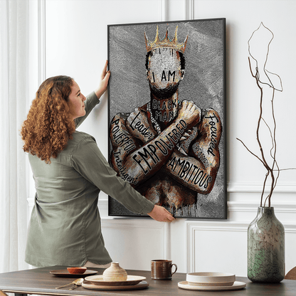 King Mindset canvas wall art – KingoDeco