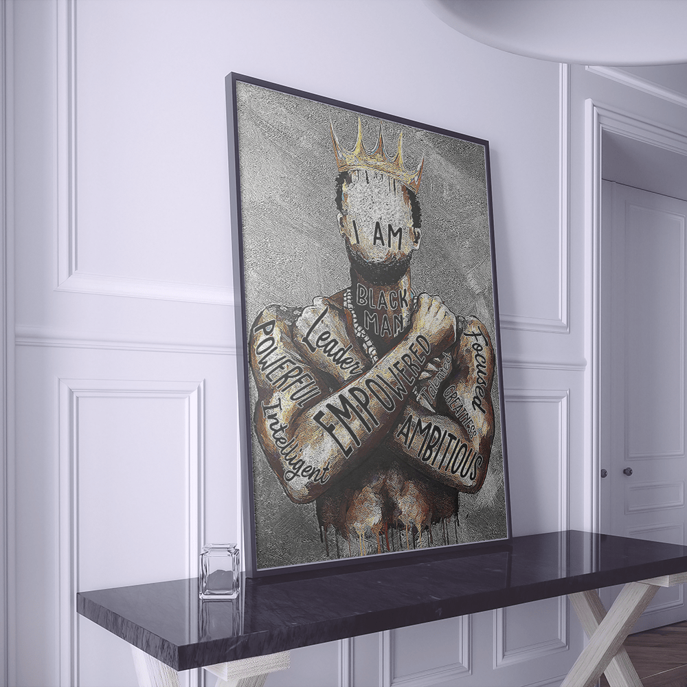 King Mindset canvas wall art – KingoDeco