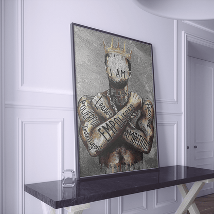 King Mindset canvas wall art – KingoDeco
