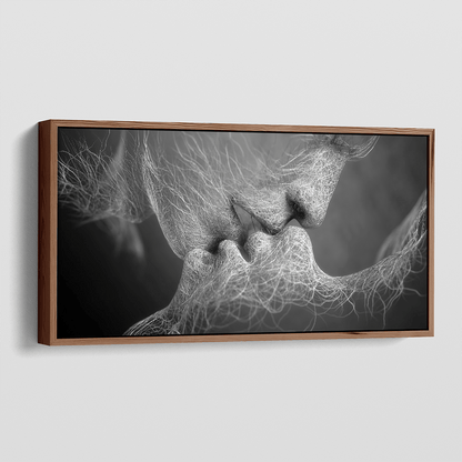 Lovers Left Alone canvas wall art – KingoDeco