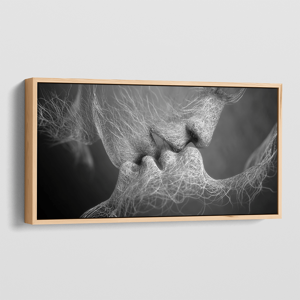 Lovers Left Alone canvas wall art – KingoDeco