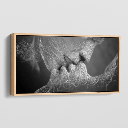 Lovers Left Alone canvas wall art – KingoDeco