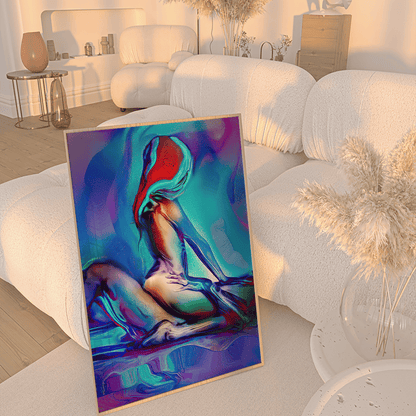 Moment of Energy canvas wall art – KingoDeco