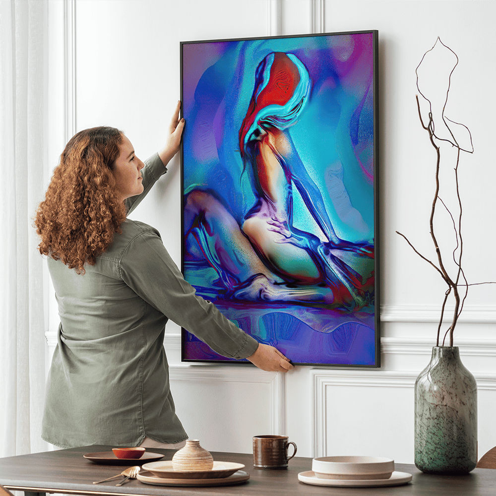 Moment of Energy canvas wall art – KingoDeco