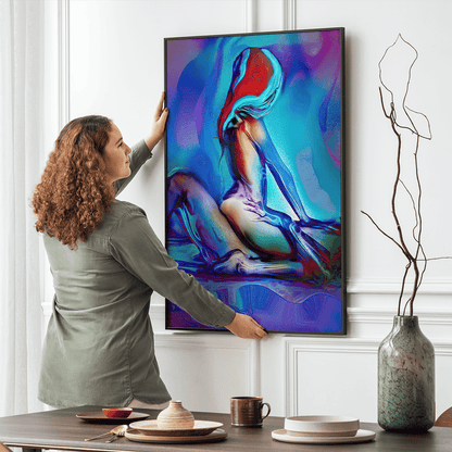 Moment of Energy canvas wall art – KingoDeco