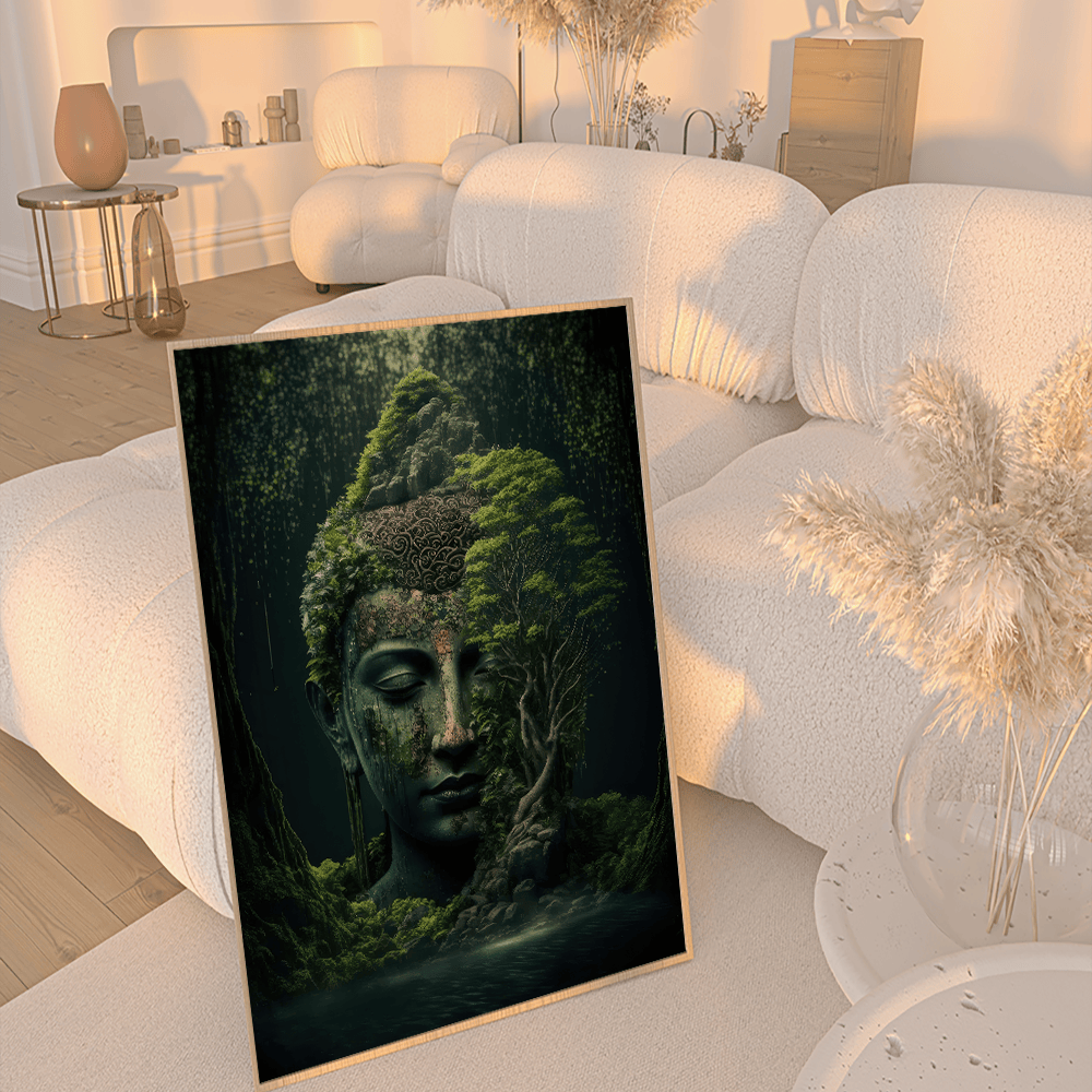Nature & Buddha canvas wall art – KingoDeco