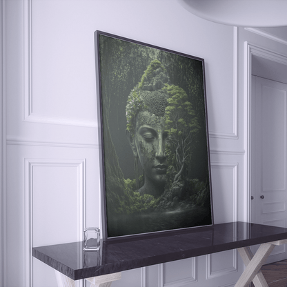 Nature & Buddha canvas wall art – KingoDeco