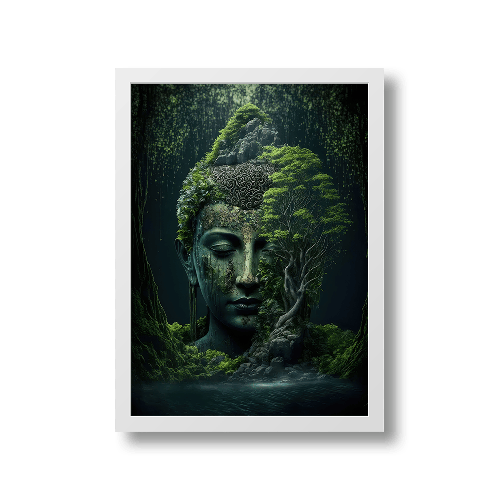 Nature & Buddha canvas wall art – KingoDeco