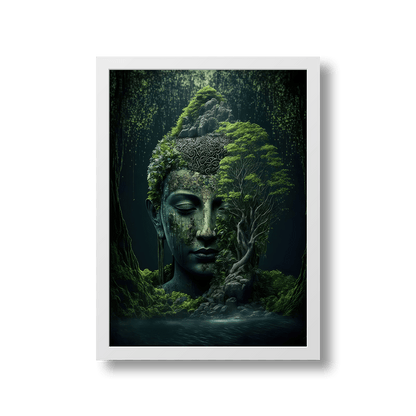 Nature & Buddha canvas wall art – KingoDeco