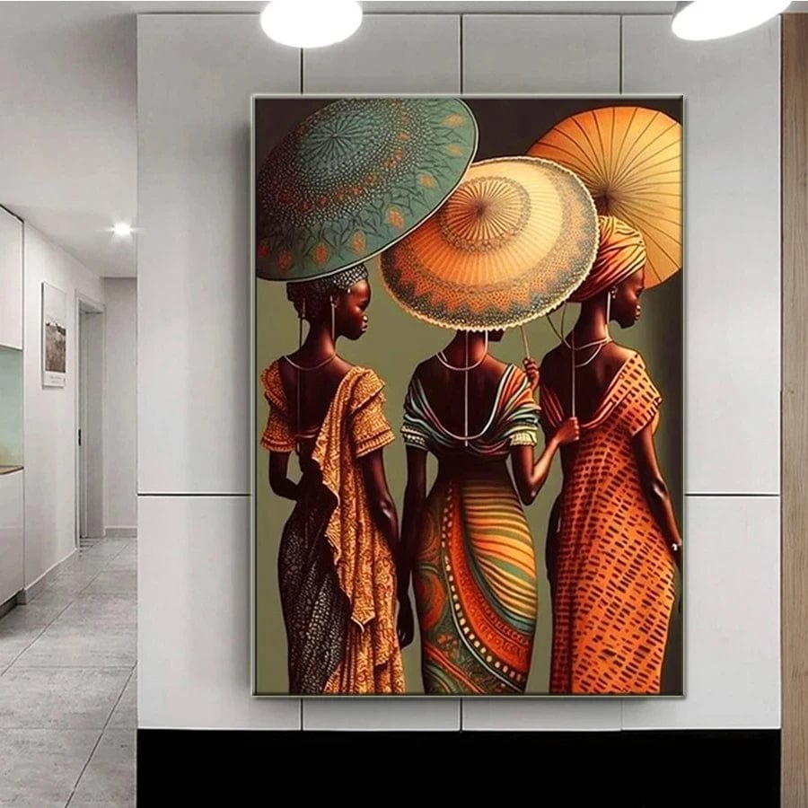 Tribal Shades canvas wall art – KingoDeco