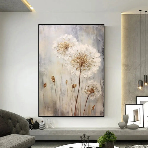 Elegant Dandelions canvas wall art – KingoDeco
