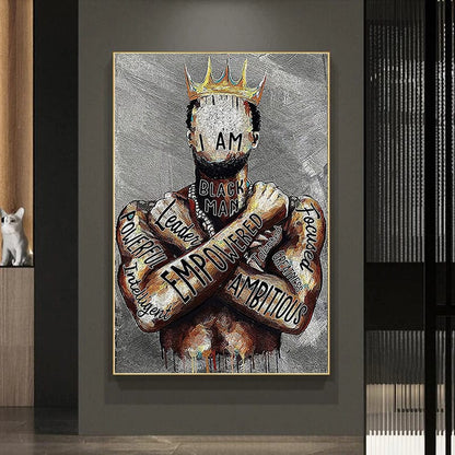 King Mindset canvas wall art – KingoDeco