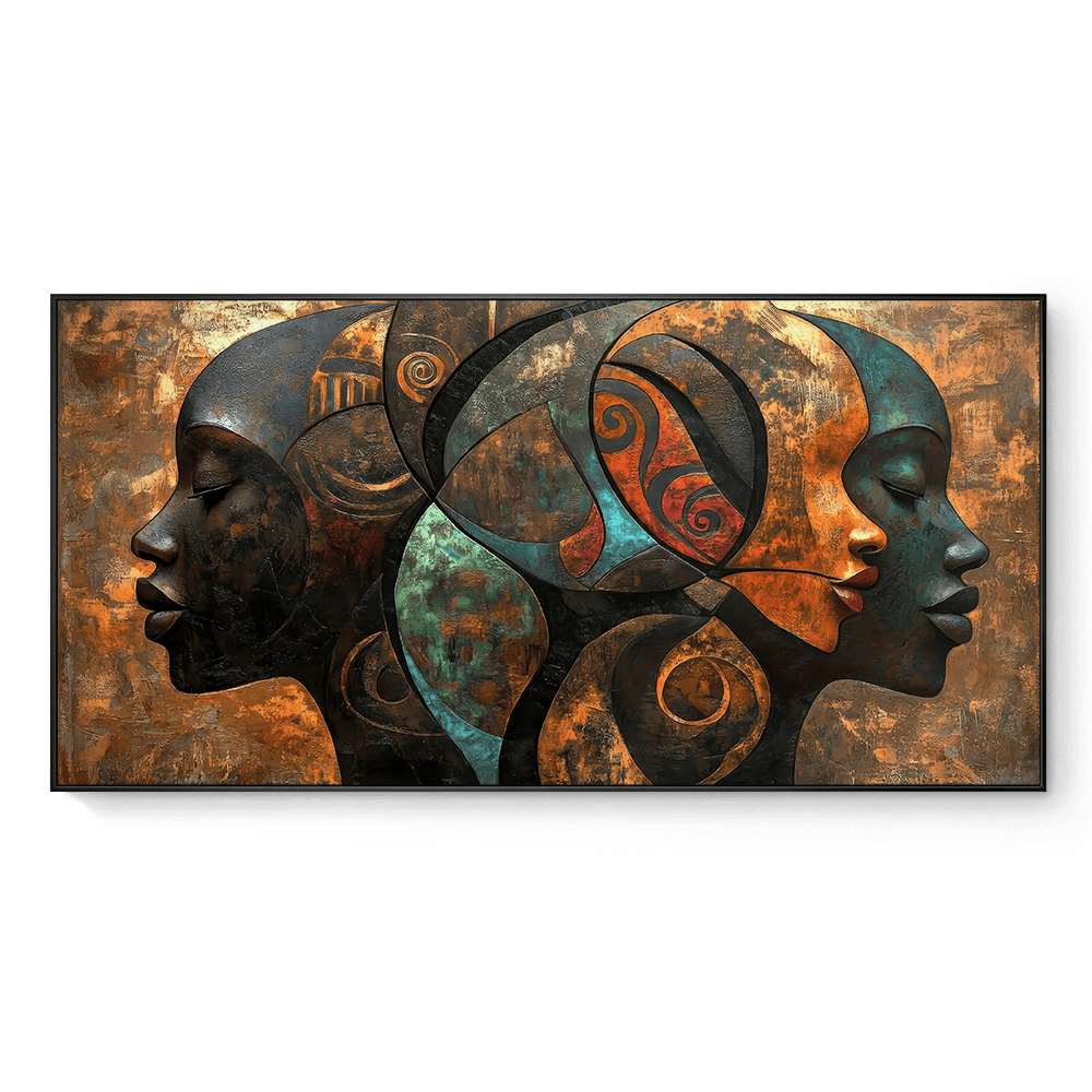 Reflections of Her canvas wall art – KingoDeco
