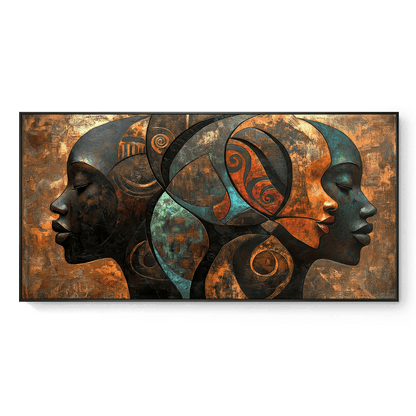 Reflections of Her canvas wall art – KingoDeco