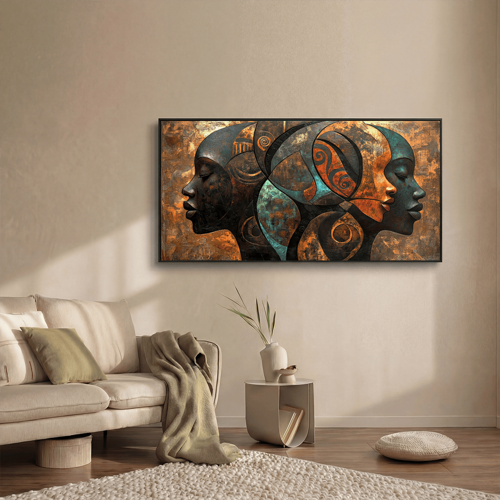 Reflections of Her canvas wall art – KingoDeco