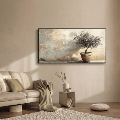 Rustic Shadow canvas wall art – KingoDeco